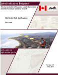 MyCLSS User's Guide - My Canada Lands Survey System