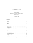 EasySDE User Guide - Forest Growth and Yield