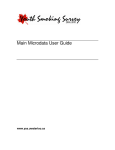 Main Microdata User Guide