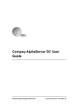 Compaq AlphaServer SC User Guide