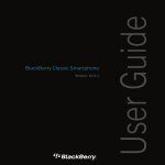 BlackBerry Classic Smartphone-User Guide