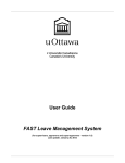 User Guide FAST Leave Management System