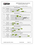 NURIT 8320 W/292 TERMINAL EASY USER GUIDE