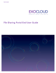 File Sharing Portal End User Guide