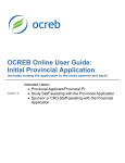 OCREB Online User Guide