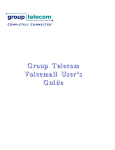 Group Telecom Voicemail User's Guide