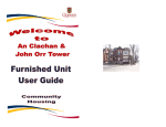 Unit - User Guide For West Campus FURNISHED