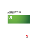 Adobe Ultra CS3 User Guide