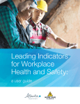 Leading Indicators for Workplace Health and Safety: a user guide