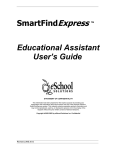 SmartFindExpress Educational Assistant User's Guide