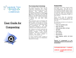 User Guide for Composting - Mountain View Regional Waste