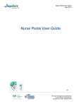 Nurse Portal User Guide