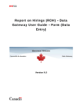 Report on Hirings (ROH) – Data Gateway User Guide – Form (Data
