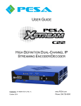 PESA Xstream User Guide Rev A_C22_WIP