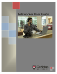 Teleworker User Guide