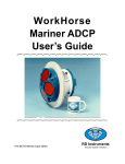 WorkHorse Mariner ADCP User's Guide