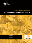 CARD PRODUCTION USER GUIDE - Everlink Payment Services Inc.