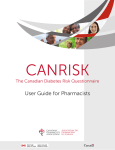 CANRISK Canadian Diabetes Risk Questionnaire User Guide for