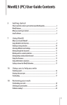 WordQ 3 (PC) User Guide Contents