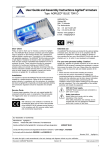 User Guide and Assembly Instructions Agriled&reg; armature IP64