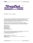 ShopBot User Guide