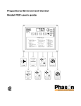 Proportional Environment Control Model PEC user's guide