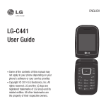 LG-C441 User Guide
