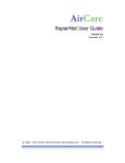 AirCare RepairNet User Guide Version 5.0