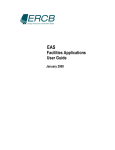 EAS Facilities Applications User Guide January
