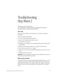 Troubleshooting Step Sheet 2