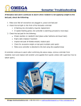 Sensatec Troubleshooting - Omega Communications Ltd.