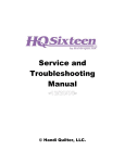 Service and Troubleshooting Manual