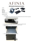 L801 Rewinder Operating Instructions