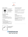 Battery Installation Operating Instructions To Ensure