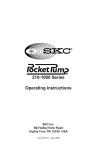 Pocket Pump 210-1000 Operating Instructions 37717 PDF Document