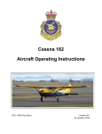 C182 AIRCRAFT OPERATING INSTRUCTIONS