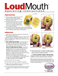 LoudMouth Manual - Watts Water Technologies