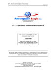 CT1 - Operations and Installation Manual