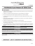 ECM Series Eletric Furnaces Installation Manual