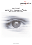 User Manual MV1-D1312C CameraLink®Series