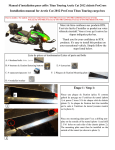 Installation manual for Arctic Cat 2012 ProCross Titan Touring cargo