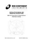 INSTALLATION MANUAL AND OPERATING