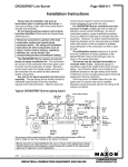 Maxon Crossfire Nozzle-Mix Low Emissions Line Burner Installation
