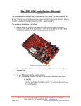 Mx1053 UNI Installation Manual