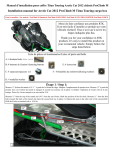 Installation manual for Arctic Cat 2012 ProClimb M Titan Touring