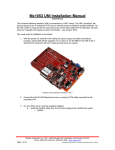 Mx1053 UNI Installation Manual