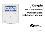 Operating and Installation Manual