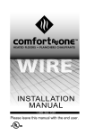 INSTALLATION MANUAL