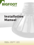 Installation Manual - Bigfoot Systems Footing Forms