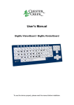 User manual for Bluetooth Device